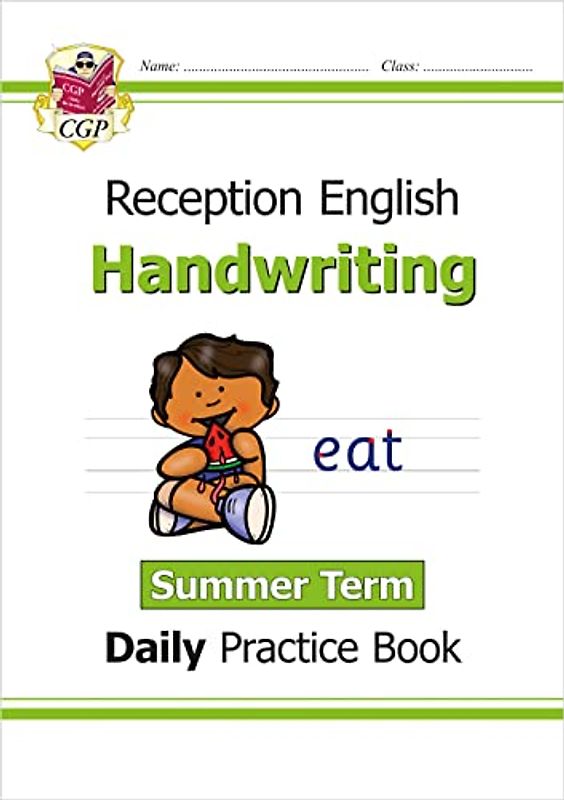 New Handwriting Daily Practice Book: Reception - Summer Term (CGP Reception)