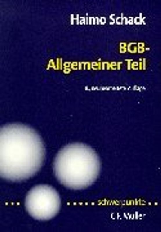 BGB-Allgemeiner Teil
