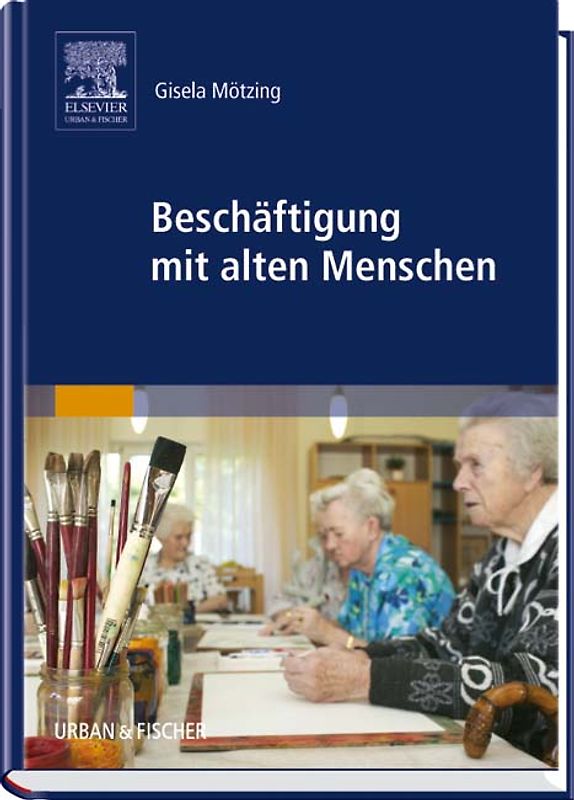 Beschäftigung mit alten Menschen