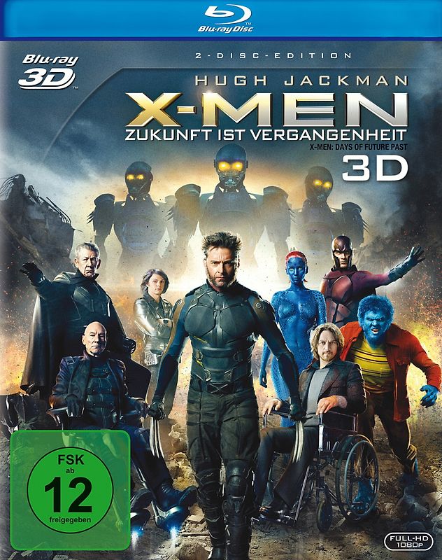 X-Men Zukunft ist Vergangenheit 3D 3D Blu-ray Disc