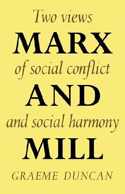 Marx and Mill