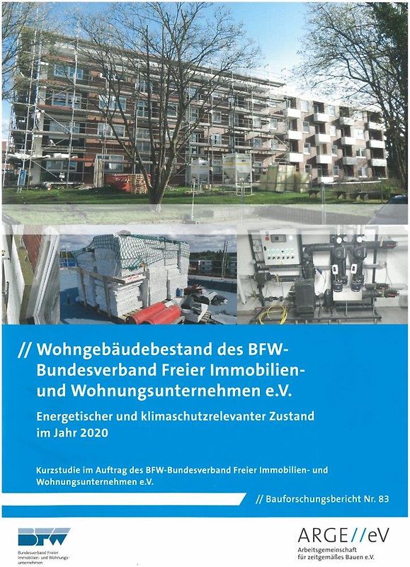 Wohngebäudebestand des BfW-Bundesverband Freier Immobilien- und Wohnungsunternehmen e.V.