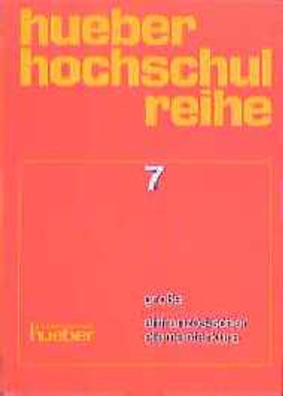 Altfranzösischer Elementarkurs