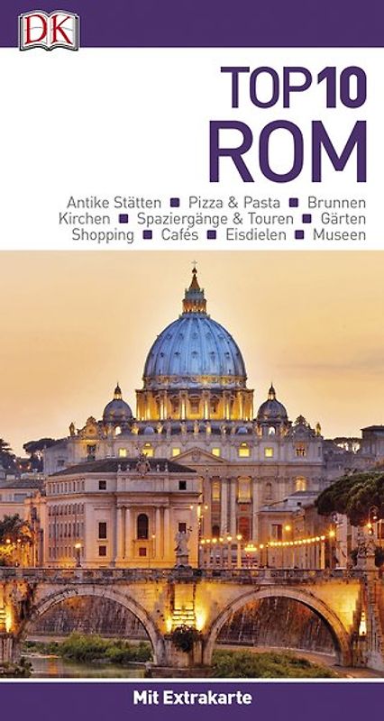 Top 10 Reiseführer Rom. mit Extra-Karte und kulinarischem Sprachführer zum Herausnehmen