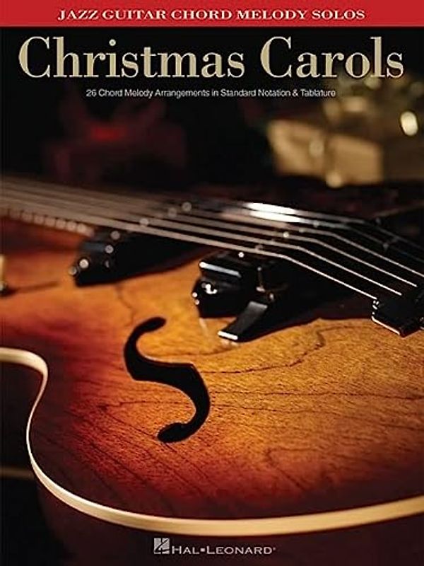Christmas Carols: Jazz Guitar Chord Melody Solos: Noten, Sammelband, Tabulatur für Gitarre