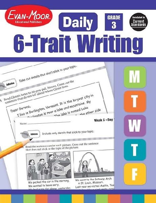 Daily 6-Trait Writing Grade 3 Te