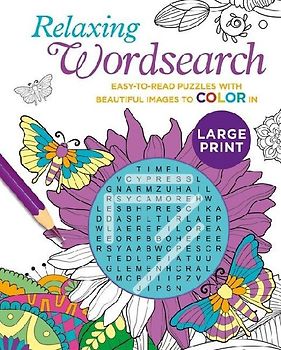 Relaxing Large Print Wordsearch