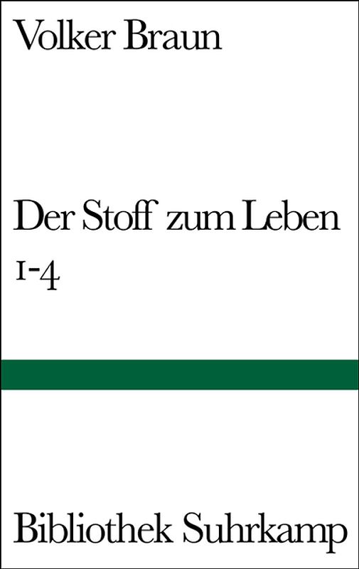 Der Stoff zum Leben 1-4
