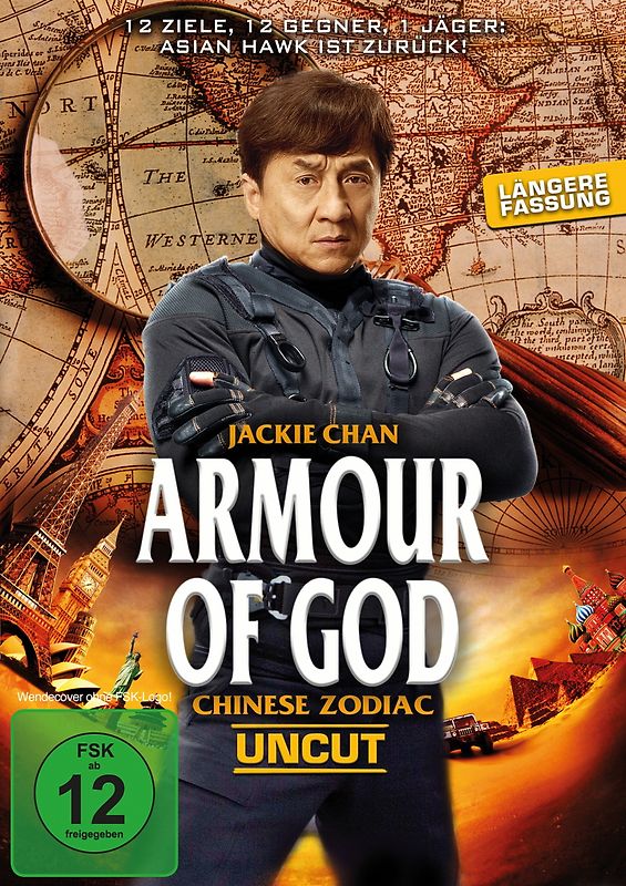 Armour of God - Chinese Zodiac (Uncut) DVD