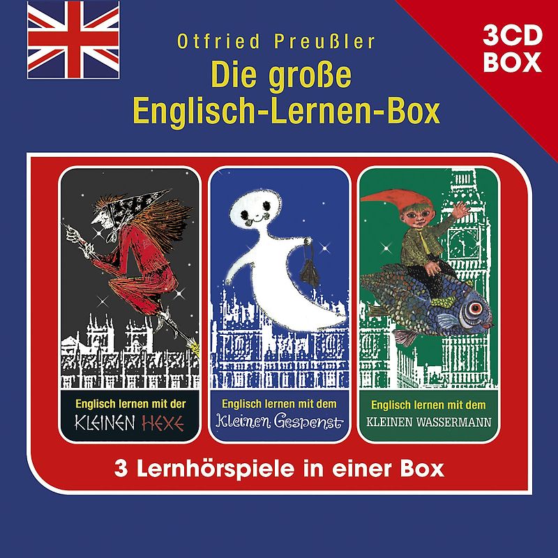 Preußler,Otfried - Die Große Englisch-Lernen-Box (3-CD Hspbox) [3 Audio CDs]