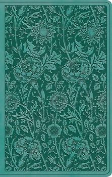 ESV Premium Gift Bible (Trutone, Teal, Floral Design)