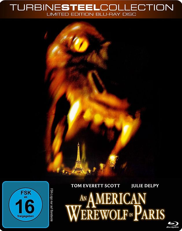 An American Werewolf in Paris [Turbine Steel Collection, Limited Edition] Blu-ray Disc