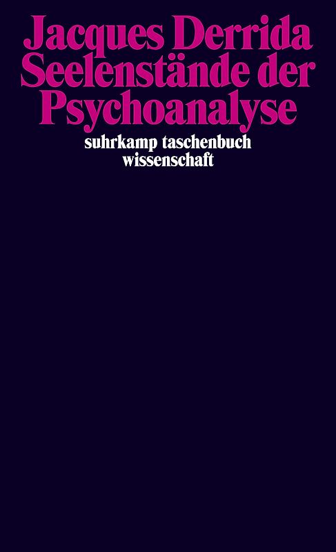 Seelenstände der Psychoanalyse