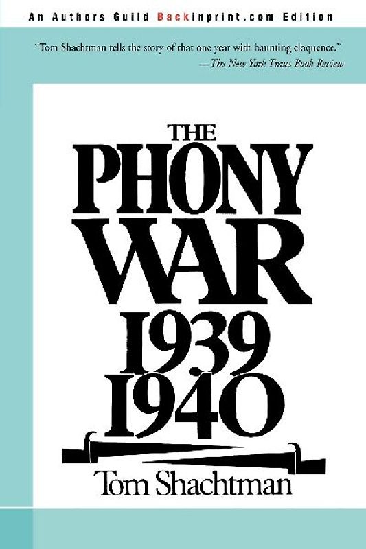 The Phony War 1939-1940