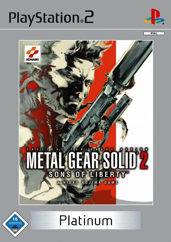 Metal Gear Solid 2: Sons of Liberty [Platinum] PlayStation 2