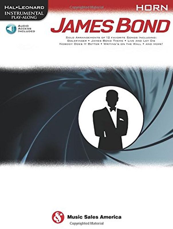 Hal Leonard Instrumental Play-Along: James Bond - Horn (Book/Online Audio)