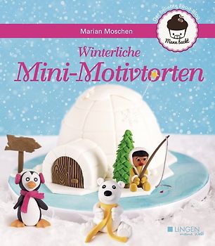 Winterliche Mini-Motivtorten