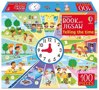 Usborne Book and Jigsaw Telling the Time