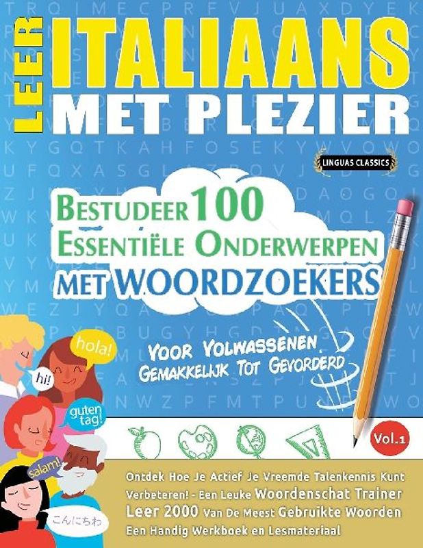 LEER ITALIAANS MET PLEZIER - VOOR VOLWASSENEN