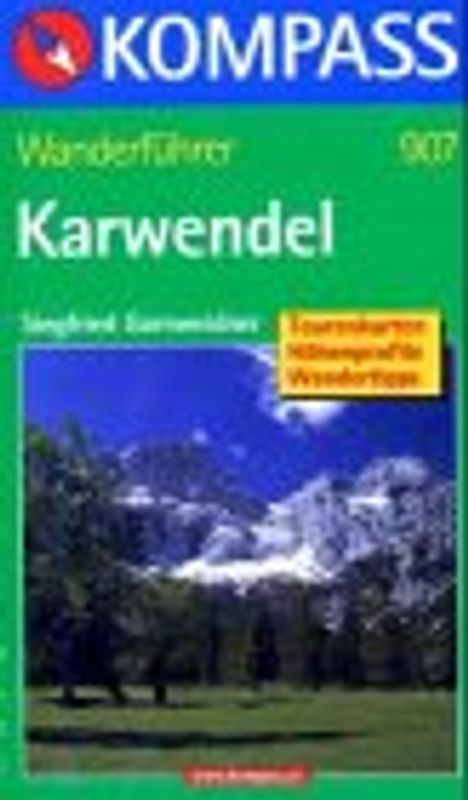 Karwendel /Rofan. Tourenkarten, Höhenprofile, Wandertipps