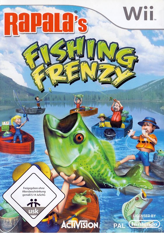 Rapala Fishing Frenzy [Bundle Copy, ohne Angelrutenaufsatz] Nintendo Wii