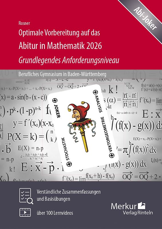 Optimale Vorbereitung auf das Abitur in Mathematik 2026 (gAn)
