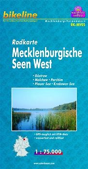 Radkarte Mecklenburgische Seen West (RK-MV05)