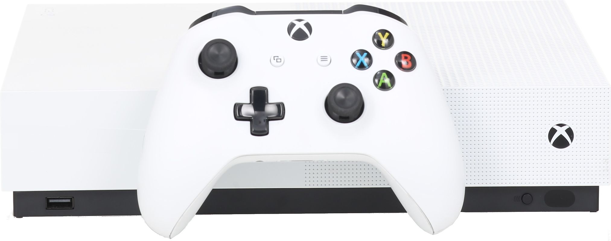 Microsoft Xbox One S 1 To [Edition Digitale incl. Manette sans fil, jeu non inclus] blanc