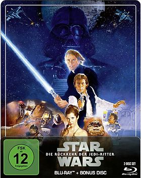 Star Wars: Episode VI - Die Rückkehr der Jedi-Ritter [Steelbook, 2 Discs] Blu-ray Disc