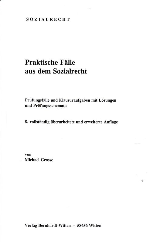 Praktische Fälle aus dem Sozialrecht