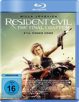 Resident Evil: The Final Chapter Blu-ray Disc