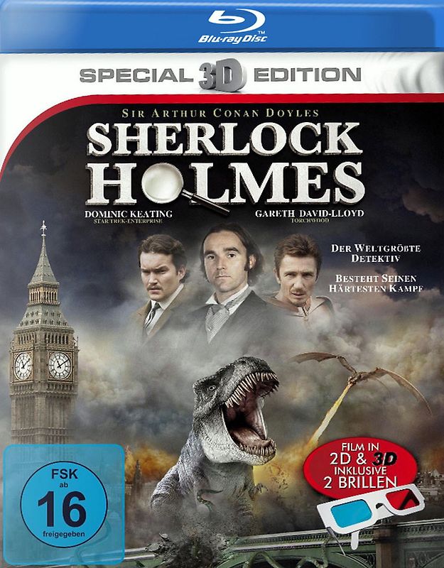 Sherlock Holmes [3D-Special Edition, inkl. 2 3D Brille] 3D Blu-ray Disc