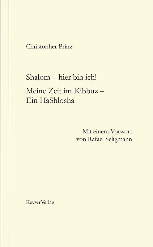 Shalom – hier bin ich!