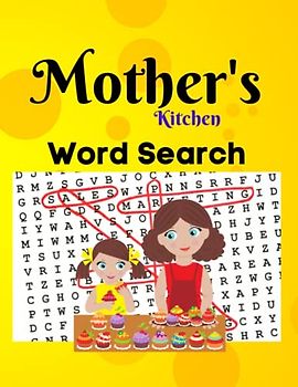 Mother's Kitchen Word Search: Large Puzzle Book For Busy Moms