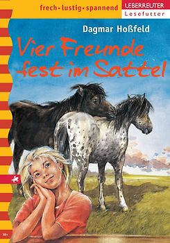Vier Freunde fest im Sattel