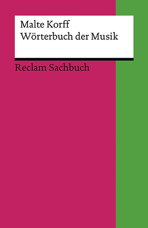 Wörterbuch der Musik