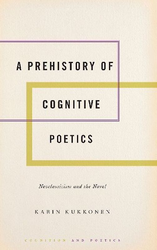 Prehistory of Cognitive Poetics