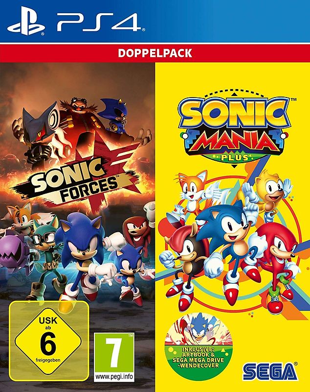 Sonic Mania Plus & Sonic Forces Double Pack PlayStation 4