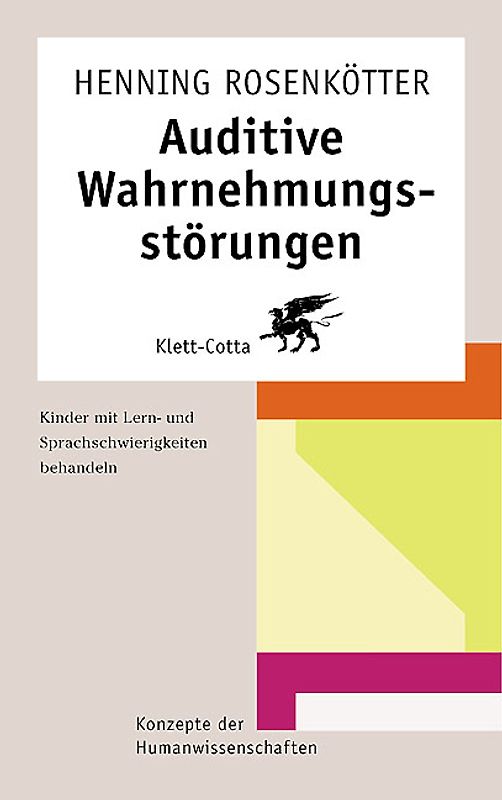 Auditive Wahrnehmungsstörungen (Konzepte der Humanwissenschaften)