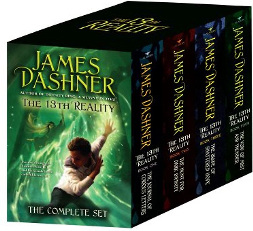 The 13th Reality: The Complete Set: The Journal of Curious Letters; The Hunt for Dark Infinity; The Blade of Shattered Hope; The Void of Mist and Thunder - Dashner, James