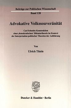 Advokative Volkssouveränität.