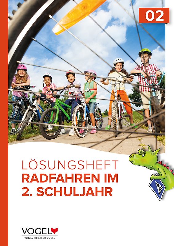 Lösungsheft "Radfahren im 2. Schuljahr"