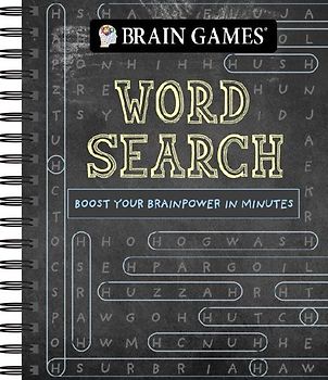 Brain Games - Word Search (Chalkboard - 320 Pages)