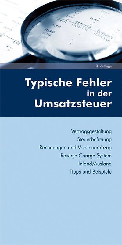 Typische Fehler in der Umsatzsteuer