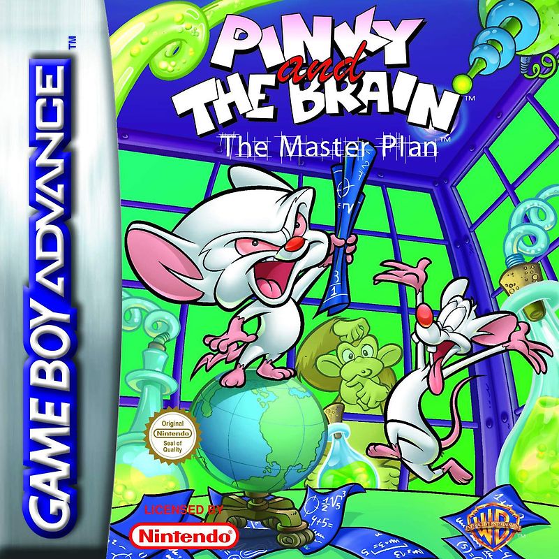 Animaniacs: Pinky And The Brain - The Master Plan Nintendo Game Boy Advance