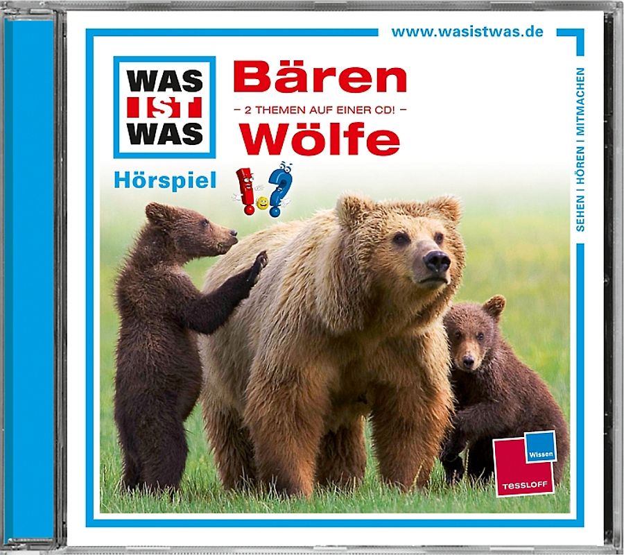 WAS IST WAS Hörspiel: Im Reich der Bären/ Wölfen auf der Spur