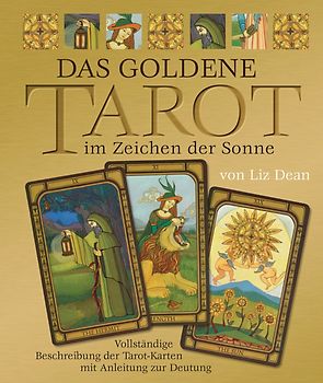 Das Goldene Tarot im Zeichen der Sonne - Set mit 78 Tarotkarten