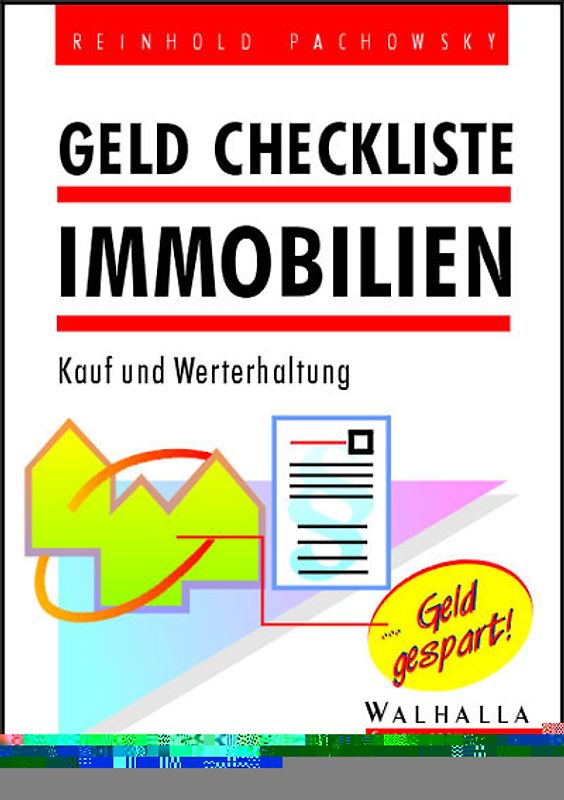 Geld Checkliste Immobilien