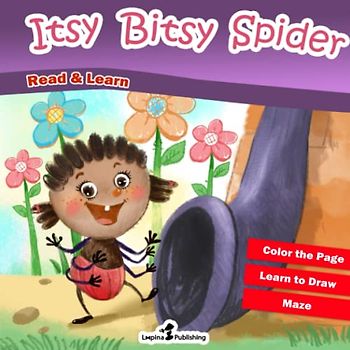 Itsy Bitsy Spider (Educational - Read and Learn)
