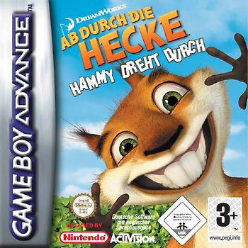 Ab durch die Hecke: Hammy dreht durch Nintendo Game Boy Advance